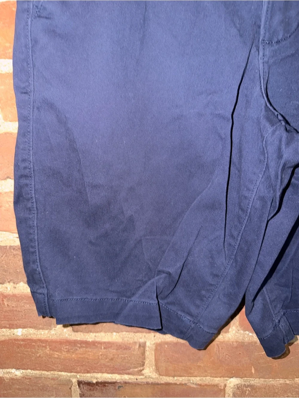 Sonoma Men's Navy Chino Shorts Blue Golf Flexible Bottoms